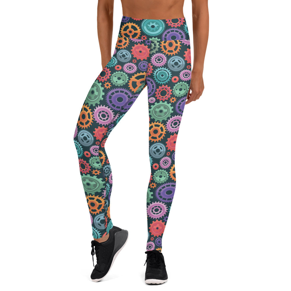 Engineer's Gearwork Yoga Leggings - Nerd necessity