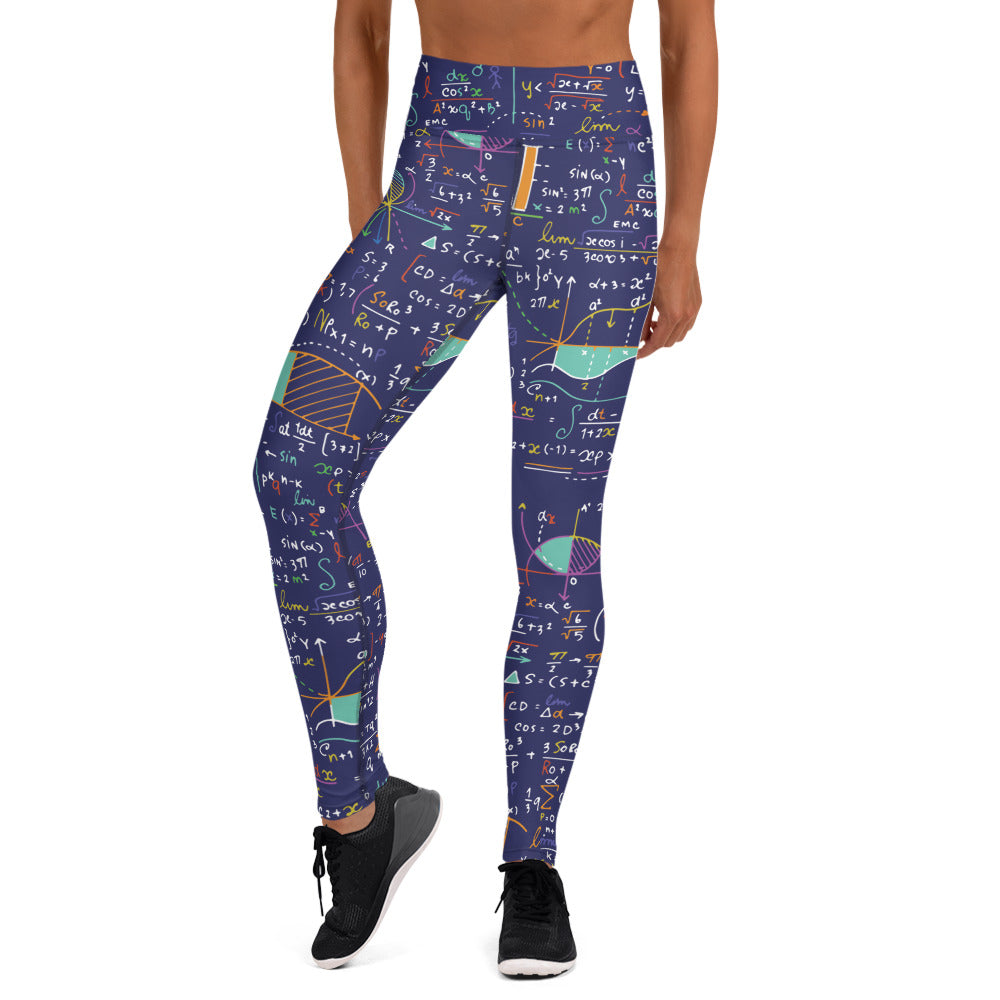 Mathematician's Yoga Leggings - Nerd necessity