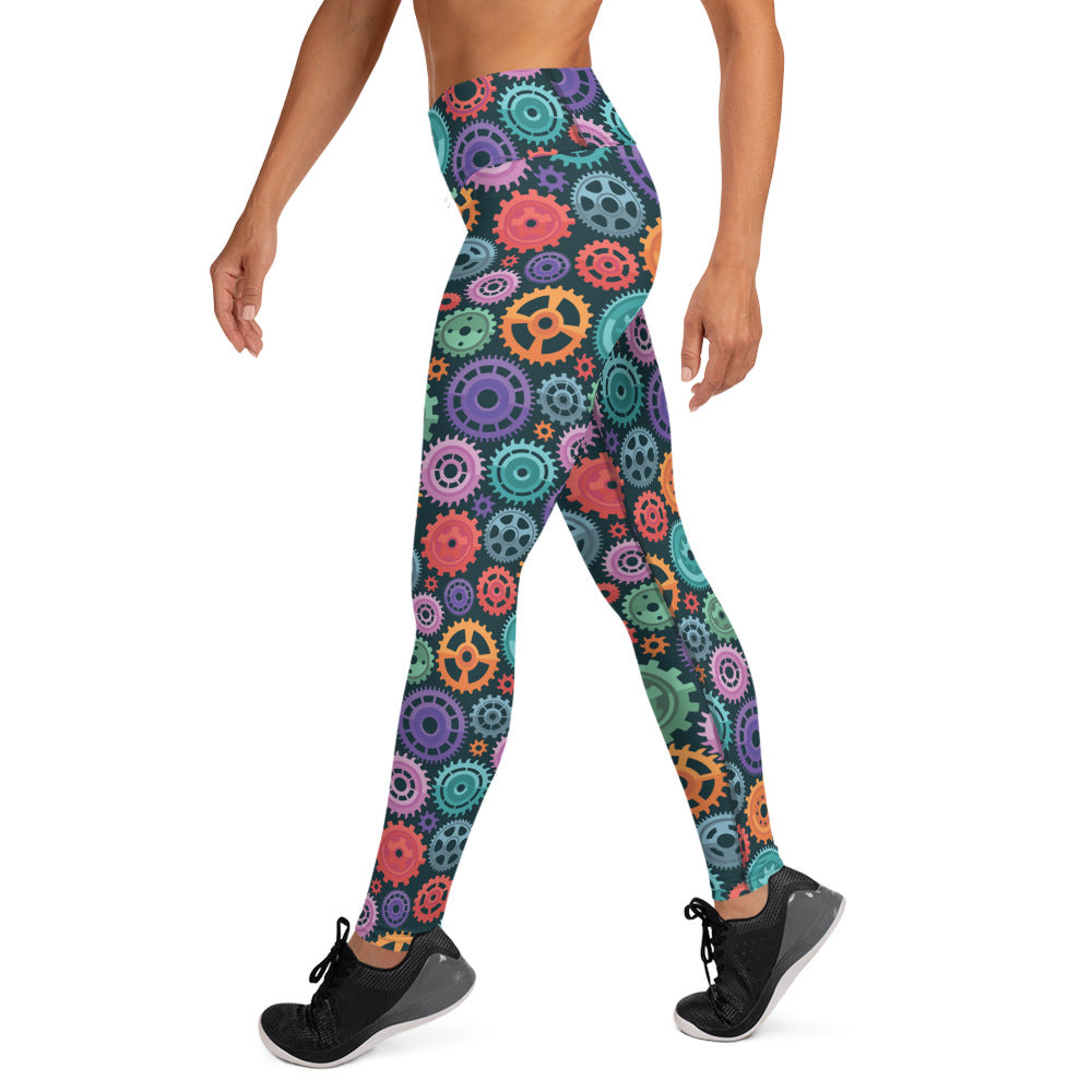 Engineer's Gearwork Yoga Leggings - Nerd necessity