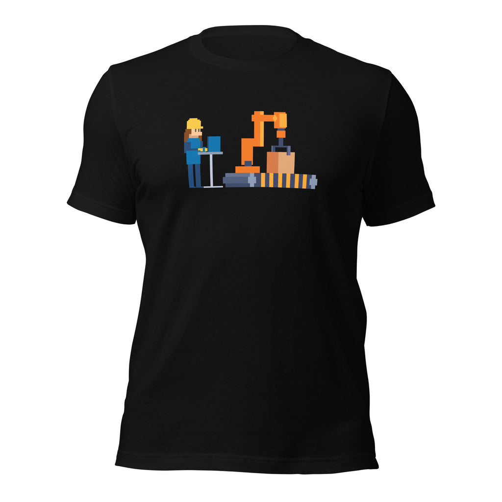 Pixel Engineer T-Shirt - Version 1 - Nerd necessity