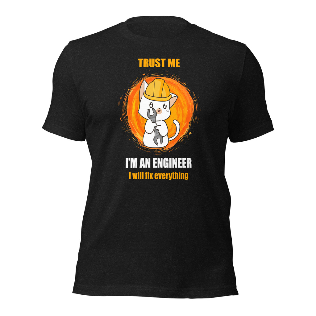 Engineer Cat T-Shirt - Nerd necessity
