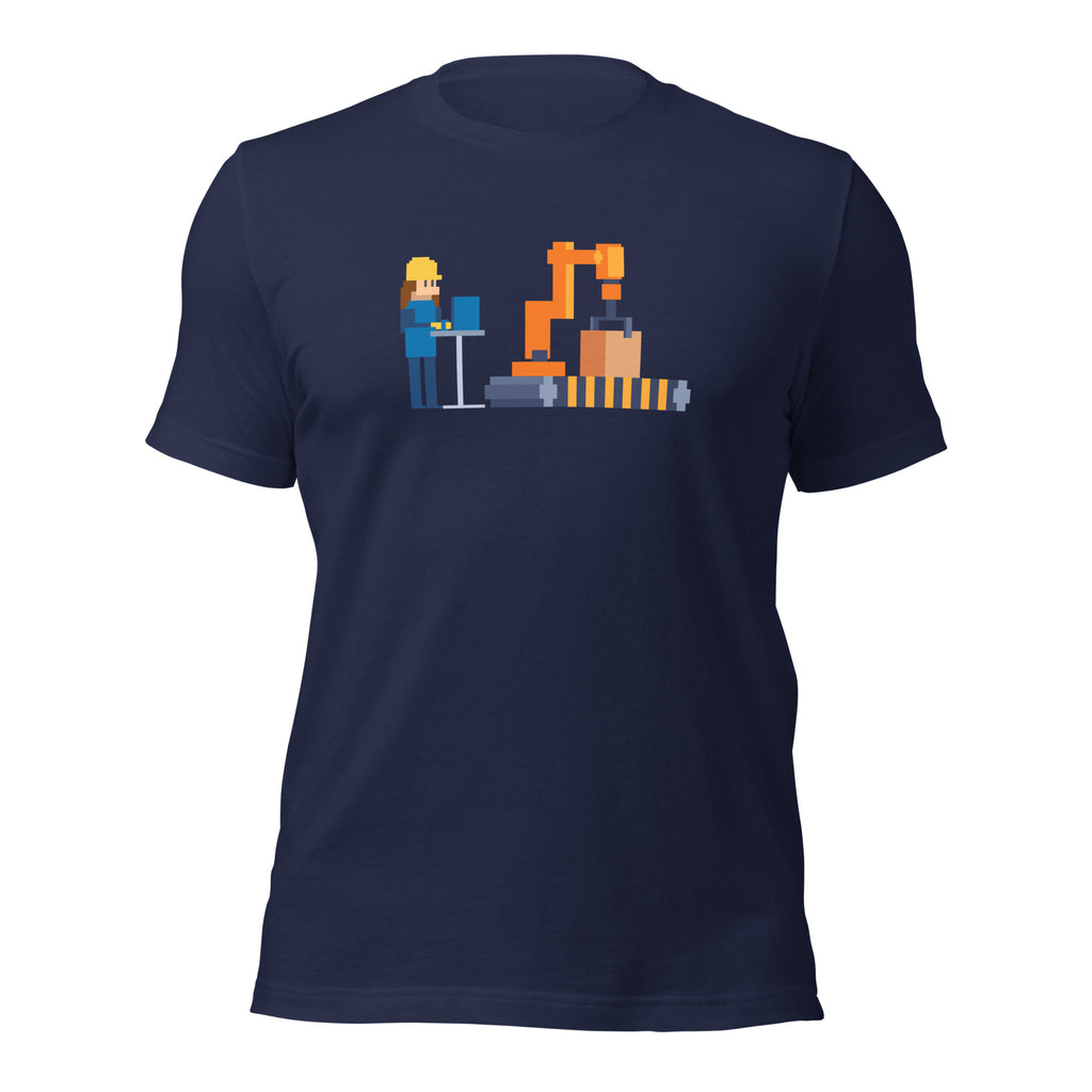 Pixel Engineer T-Shirt - Version 1 - Nerd necessity