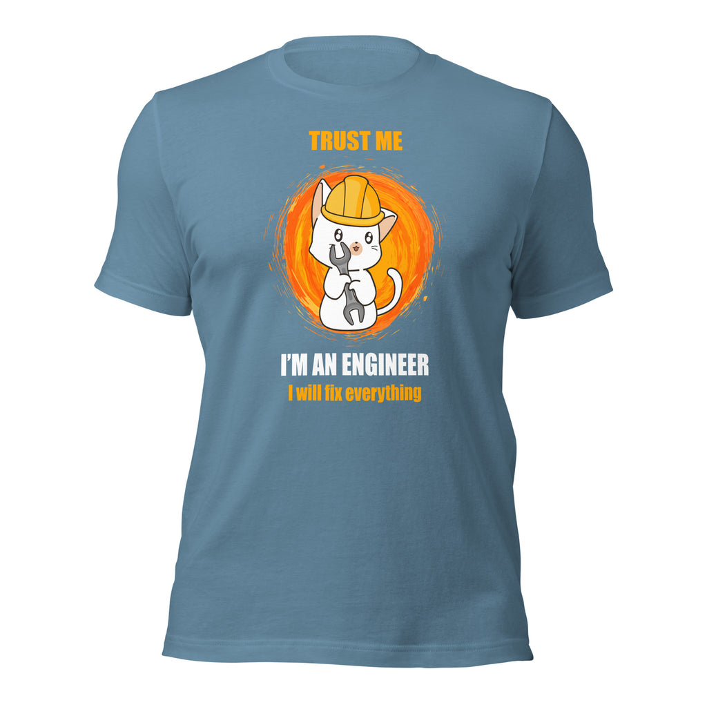 Engineer Cat T-Shirt - Nerd necessity